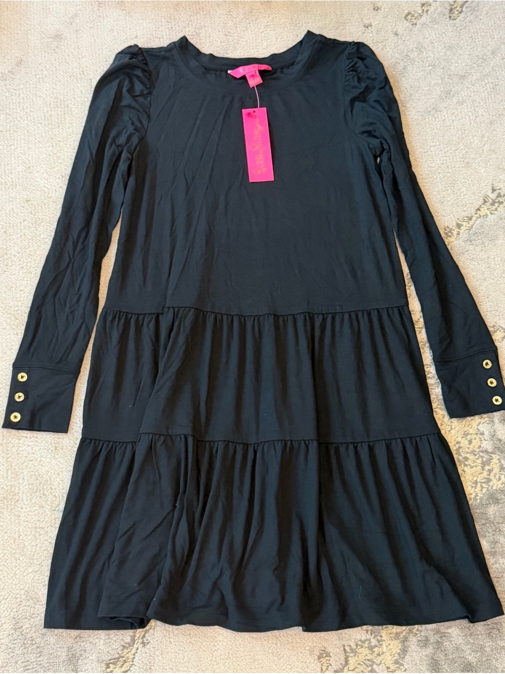 NWT Lilly Pulitzer Arlette Long Sleeve Short Dress sz XS